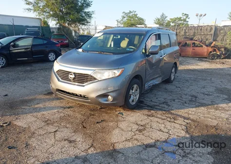 2016 Nissan Quest S/Sv/Sl/Platinum z USA, uszkodzony, nr VIN JN8AE2KP6G9151799